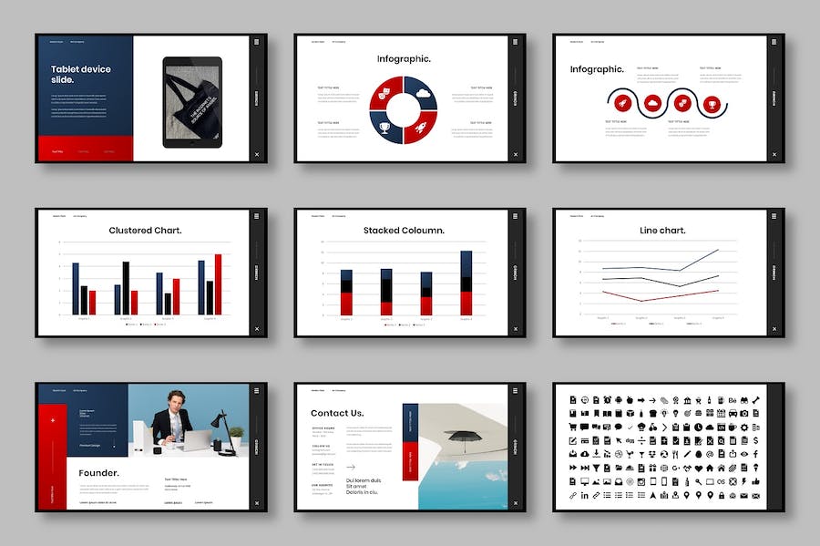 品牌营销商业推广策略PPT模板 - PPT派