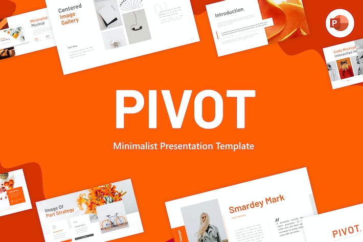 Pivot-极简主义-PowerPoint-模板 - PPT派