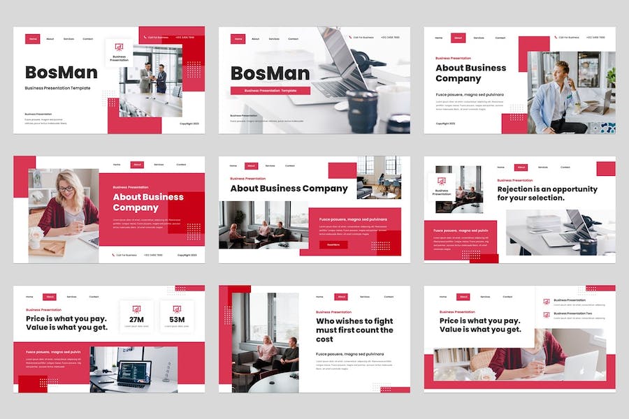 商业企业品牌推介讲述Keynote模板 - PPT派