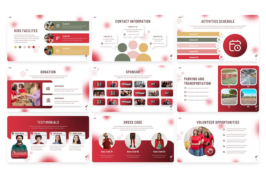 圣诞节活动庆祝策划方案Keynote模板 - PPT派