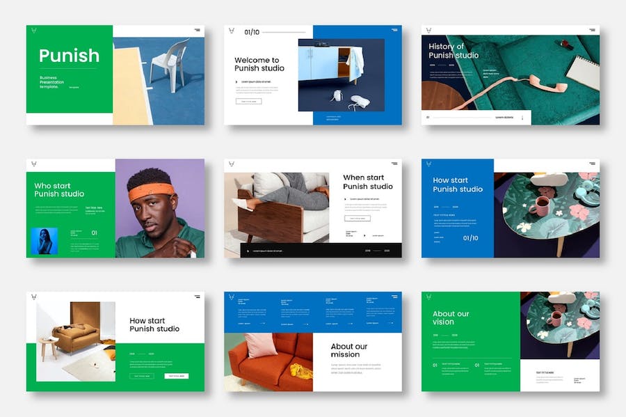 商务企业运营管理方案PPT模板 - PPT派