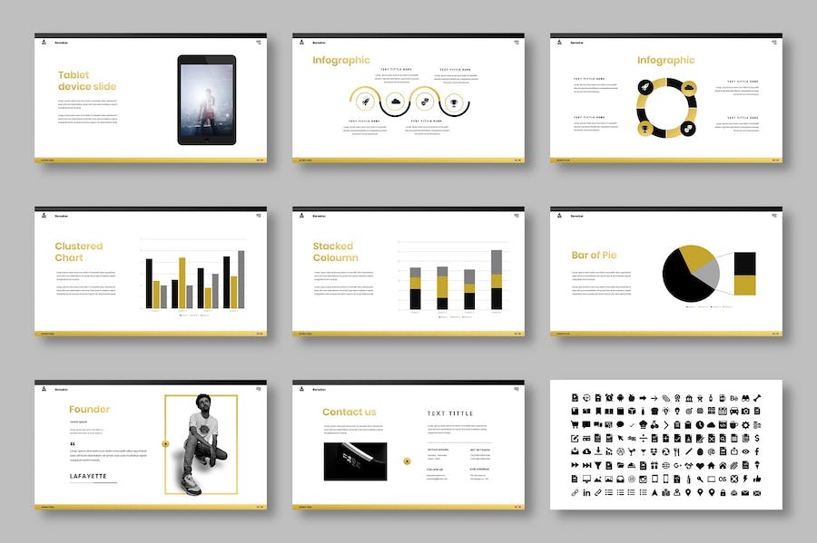 商务企业服务推广宣传Keynote模板 - PPT派