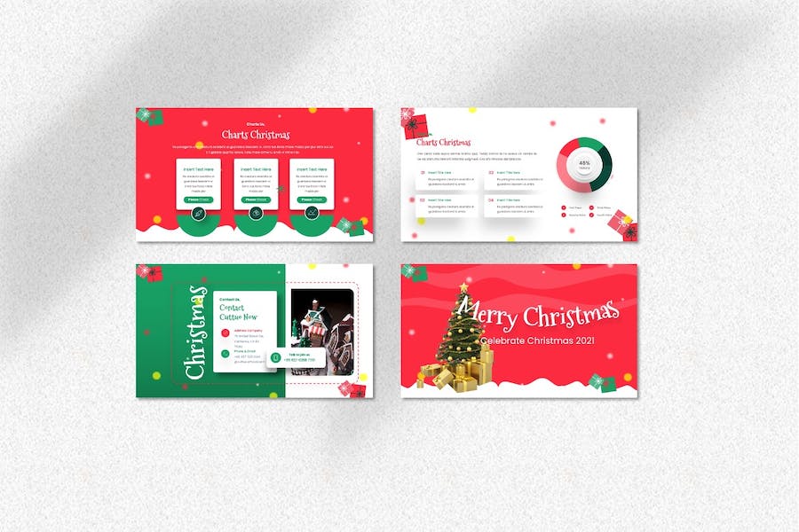 圣诞老人主题演讲方案Keynote模板 Retry - PPT派