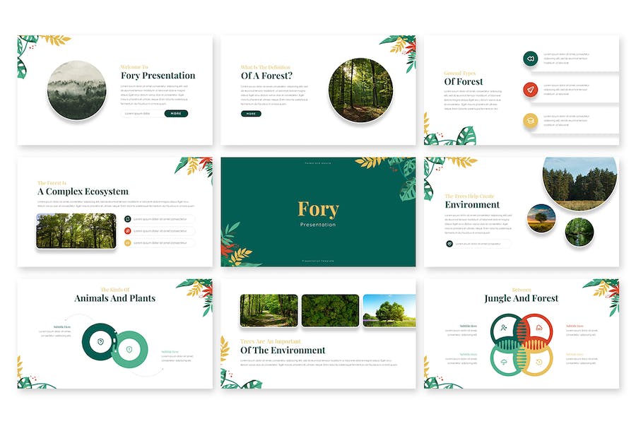 Fory-PowerPoint-模板 - PPT派