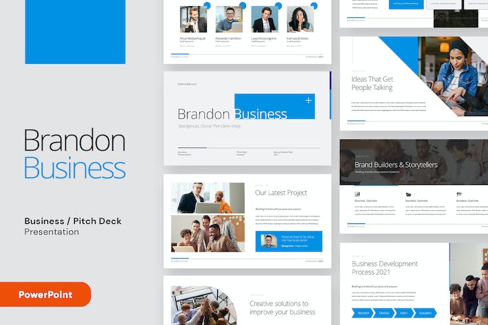 商业融资路演项目计划PPT模板 - PPT派