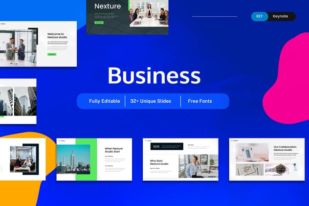 企业发展融资演讲方案Keynote模板 - PPT派