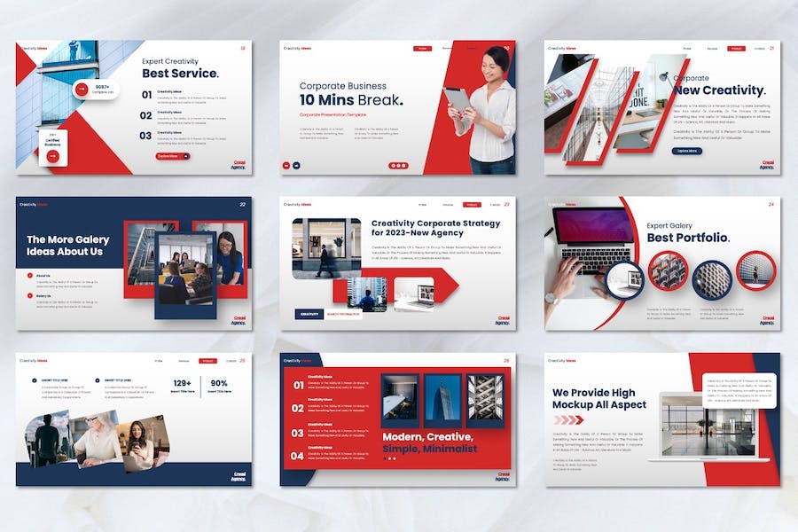 企业公司年度报告总结Keynote模板 - PPT派