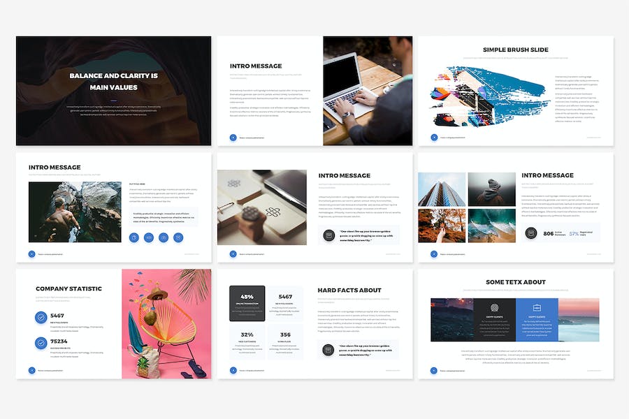 未来科技公司企业品牌宣传PPT模板 - PPT派