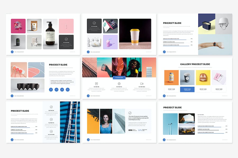 未来科技公司企业品牌宣传PPT模板 - PPT派