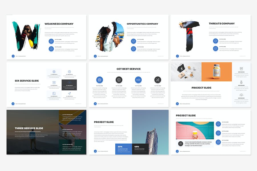 未来科技公司企业品牌宣传PPT模板 - PPT派