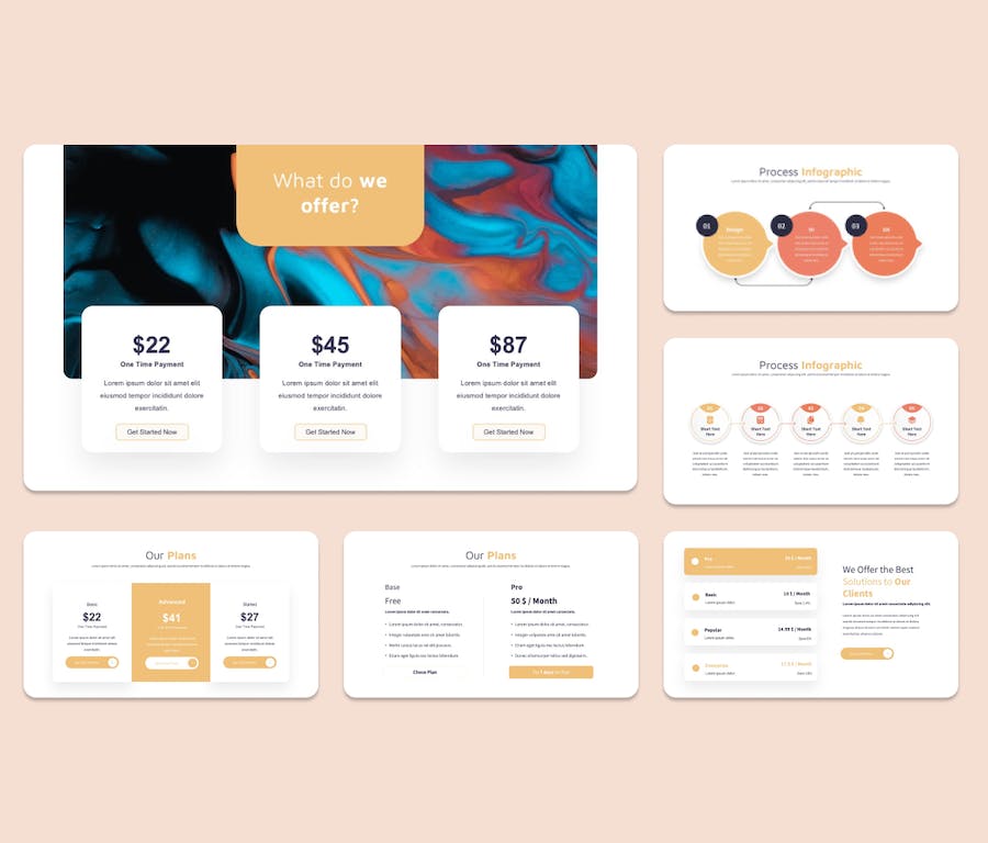 初创企业品牌搭建PPT演示模板 - PPT派
