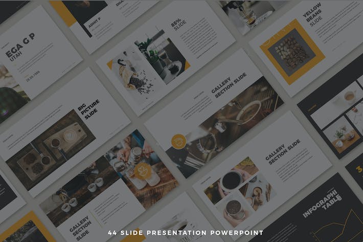 简洁清爽商务办公通用PPT模板 - PPT派