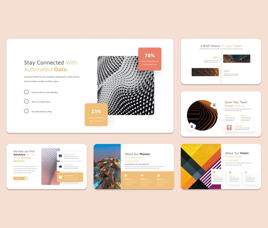 初创企业品牌搭建PPT演示模板 - PPT派