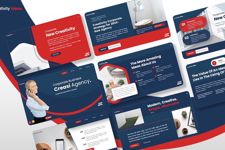 企业公司年度报告总结Keynote模板 - PPT派