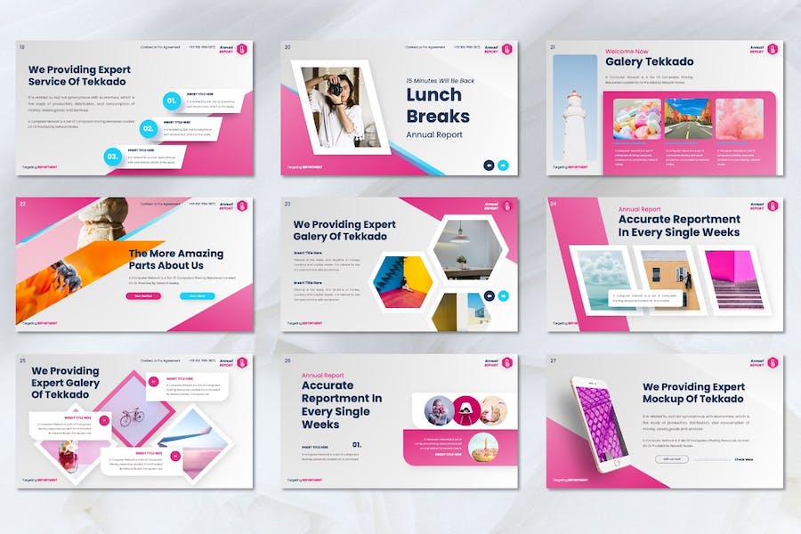 年度报告统计分析讲述Keynote模板 - PPT派