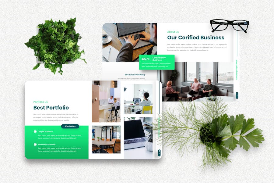 企业发展战略规划管理Keynote模板 - PPT派