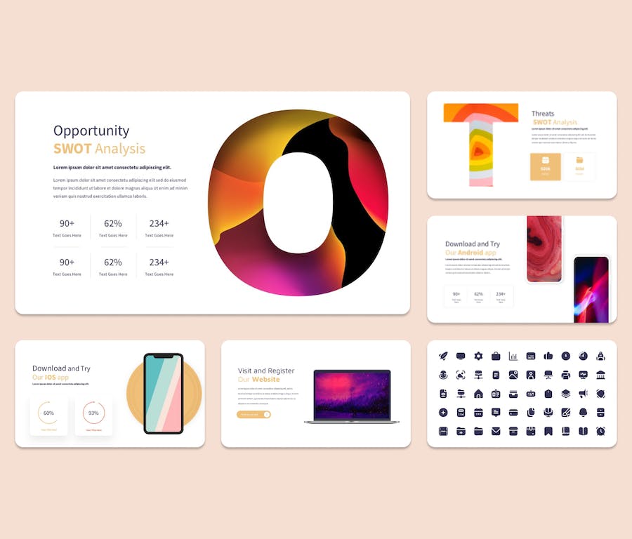 初创企业品牌搭建PPT演示模板 - PPT派