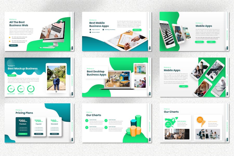 企业发展战略规划管理Keynote模板 - PPT派