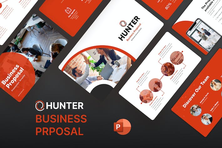 商业提案展示PPT模板 - PPT派