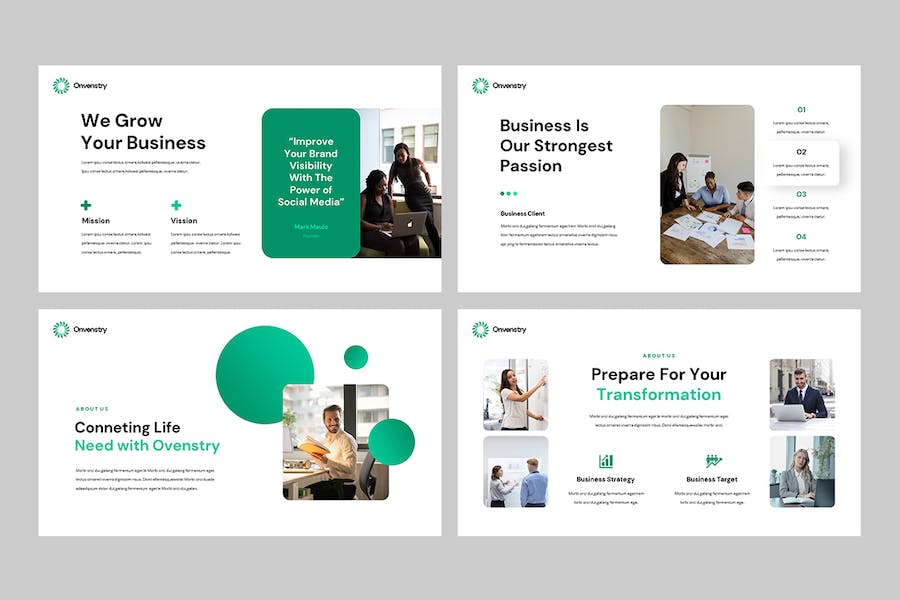 现代融资路演讲述方案Keynote模板 - PPT派