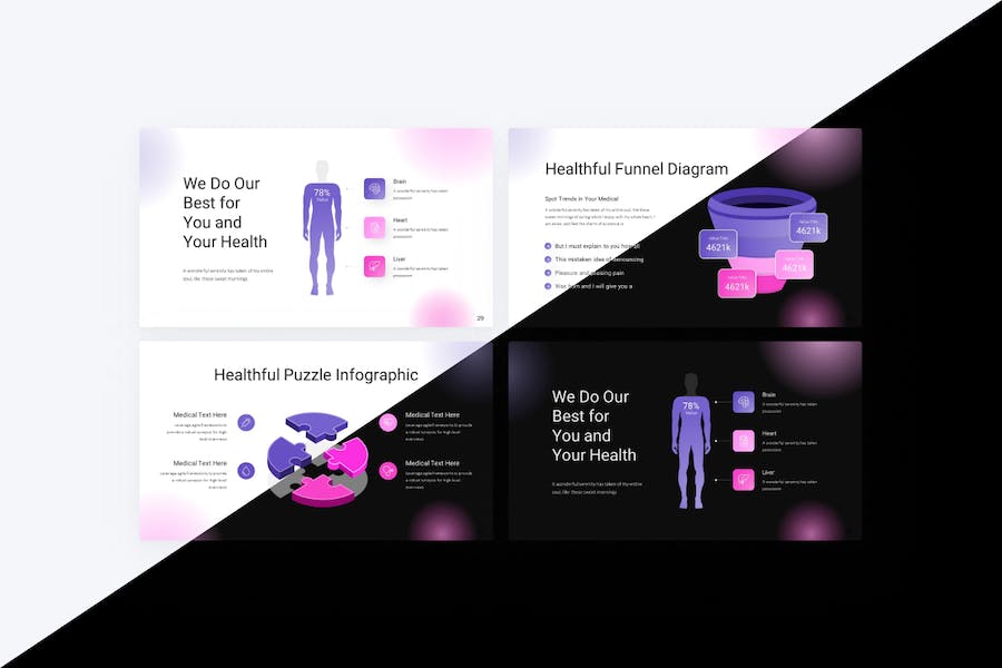 Clinic-purple-creative-medical-gradient-powerpoint - PPT派