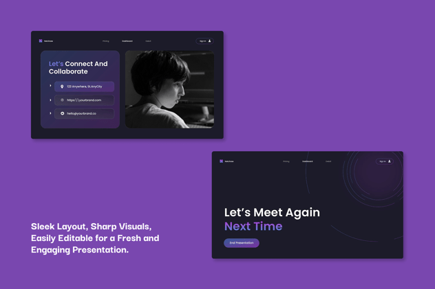 网络安全防护信息保护方案Keynote模板 - PPT派