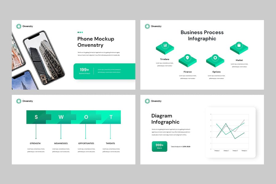 现代融资路演讲述方案Keynote模板 - PPT派