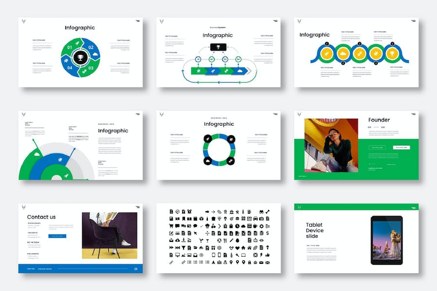 商务企业运营管理方案PPT模板 - PPT派