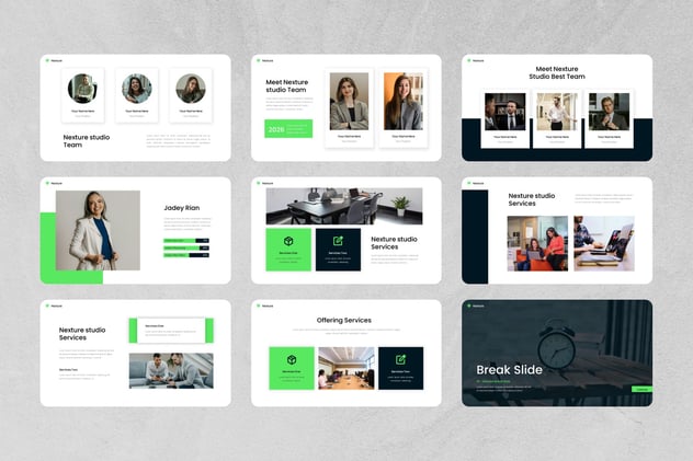 企业发展融资演讲方案Keynote模板 - PPT派