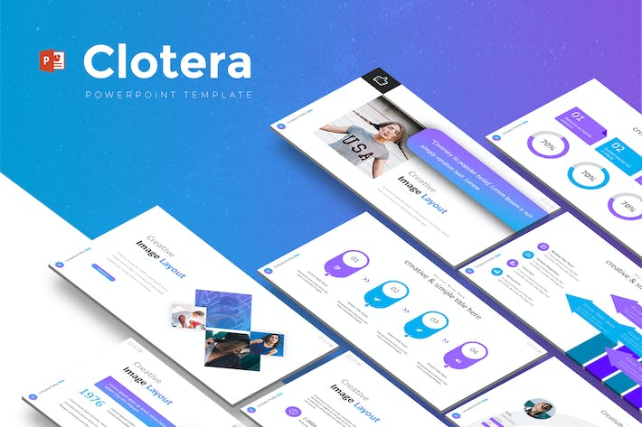 Clotera-PowerPoint-模板- PPT派