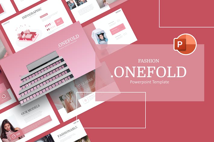 Onefold-fashion-powerpoint-presentation-template - PPT派