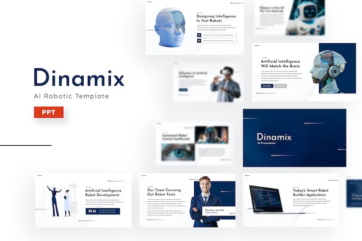 动态商务演讲高端企业展示PPT模板 - PPT派