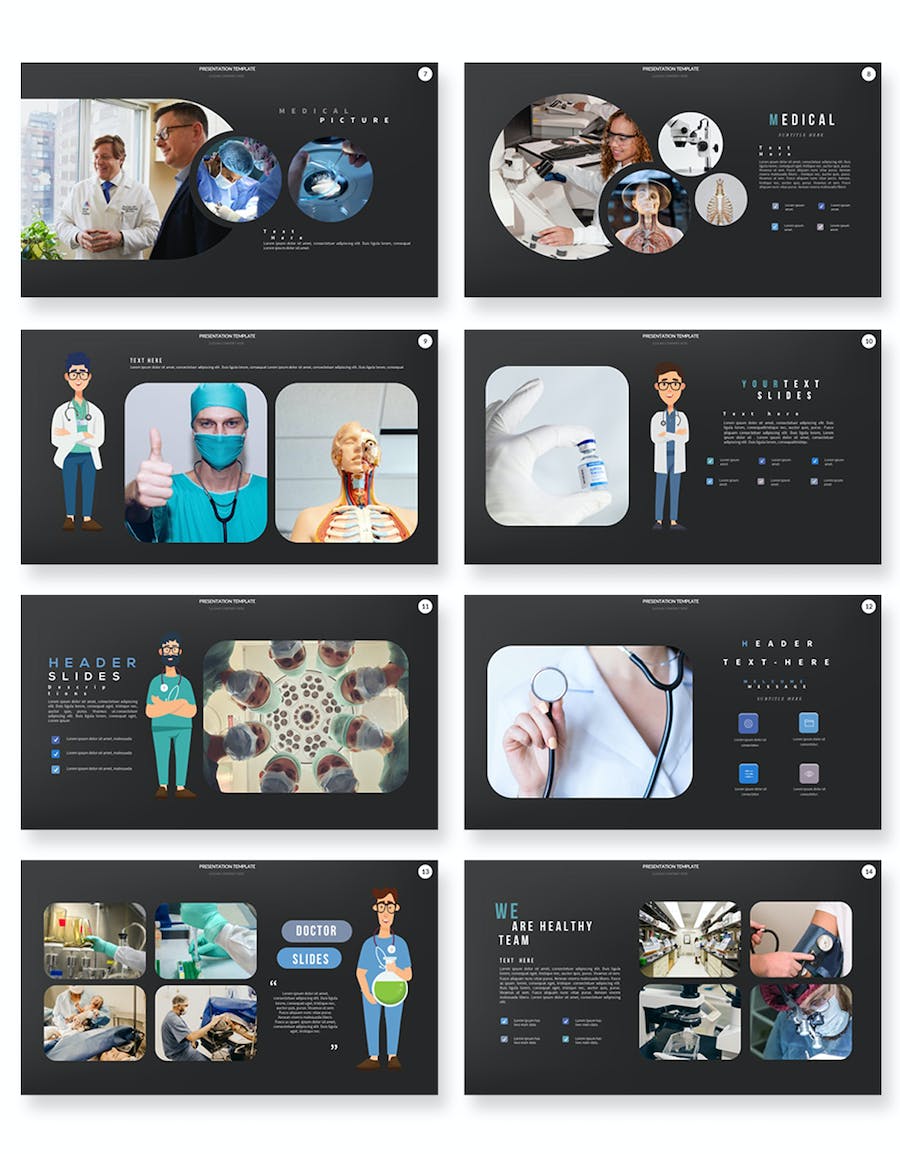 医疗机构健康服务展示Keynote模板 - PPT派