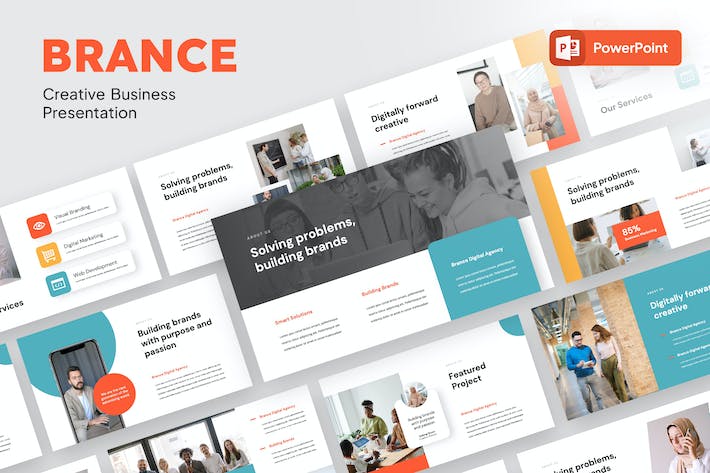 品牌商务拓展合作方案PPT模板 - PPT派