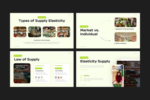 市场供应链管理体系PPT模板 - PPT派