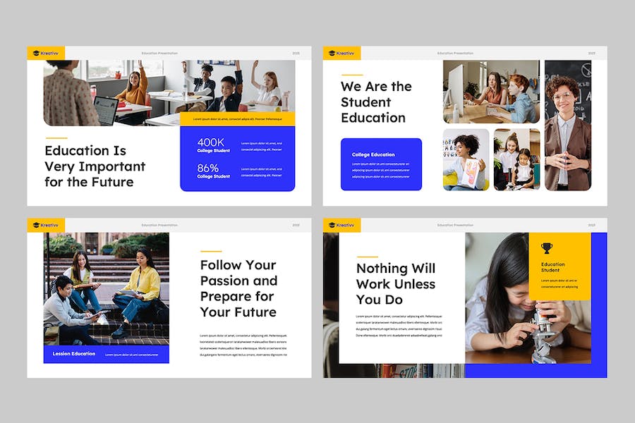教育培训课程创意展示Keynote模板 - PPT派