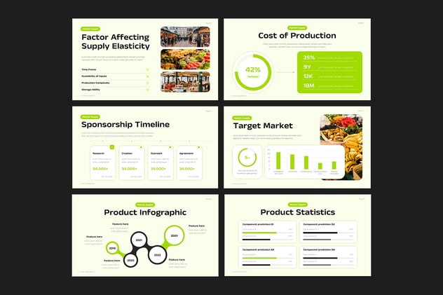 市场供应链管理体系PPT模板 - PPT派