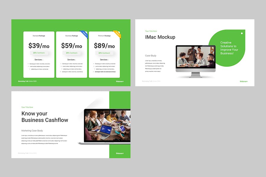 专业在线网络研讨会Keynote演示模板 - PPT派