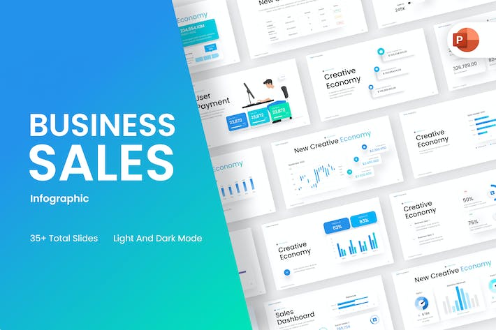 Business-sales-infographic-powerpoint-template- PPT派