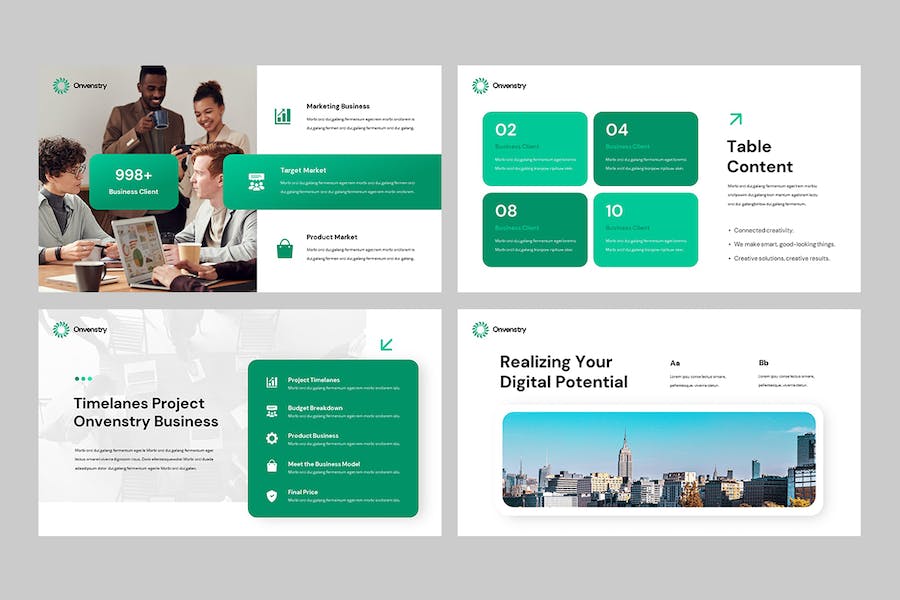 现代融资路演讲述方案Keynote模板 - PPT派