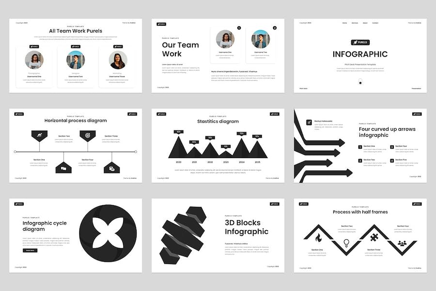 融资路演项目推介讲述Keynote模板 - PPT派