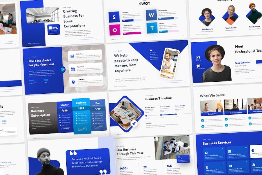 商业演讲项目展示Keynote模板 - PPT派