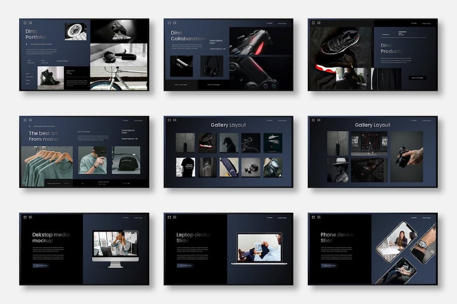 商务演讲创意设计展示Keynote模板 - PPT派