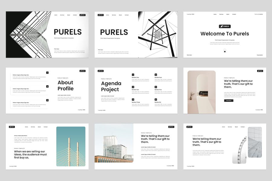 融资路演项目推介讲述Keynote模板 - PPT派