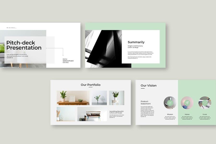 融资路演商业计划书PPT模板 - PPT派