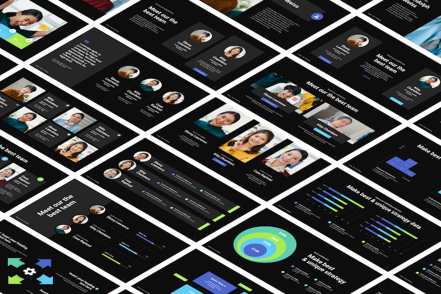 团队战略规划发展方案Keynote模板 - PPT派