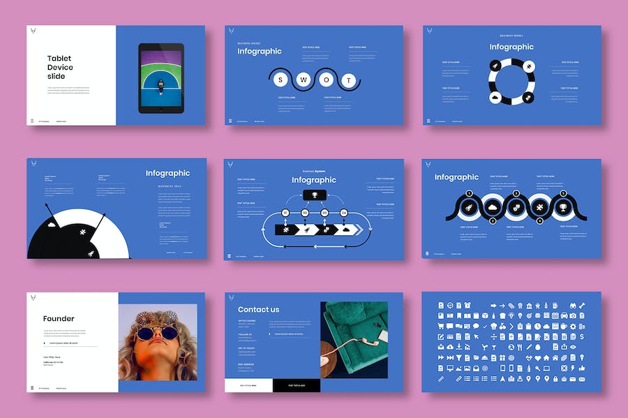 商务项目方案工作总结Keynote模板 - PPT派