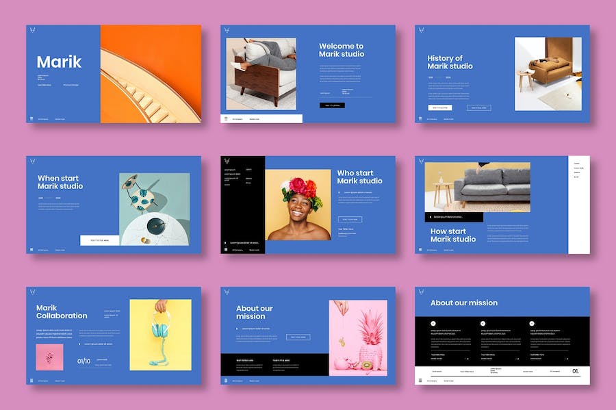 商务项目方案工作总结Keynote模板 - PPT派