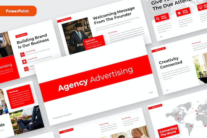 商务清爽现代推介方案PPT模板 - PPT派