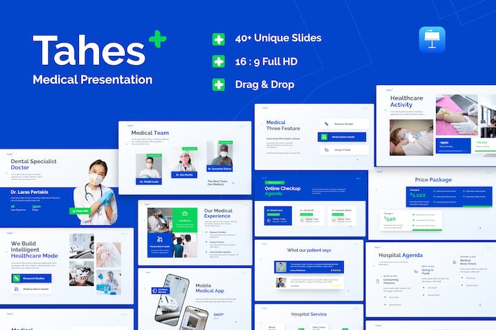 医疗健康知识宣传方案Keynote模板 - PPT派